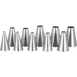 Piping Tube Plain Set 10pc