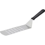 Grill Turner with Black Handle Perforated 250x75x380mm