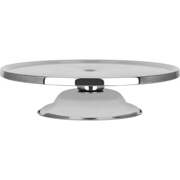 Cake Stand Stainless Steel 300x75mm