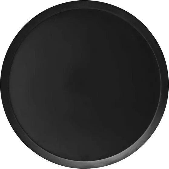Cake Plate Black Polycarbonate 232x15mm