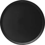 Cake Plate Black Polycarbonate 285x18mm