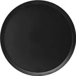 Cake Plate Black Polycarbonate 342x22mm