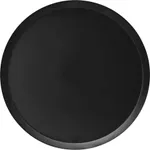 Cake Plate Black Polycarbonate 401x28mm