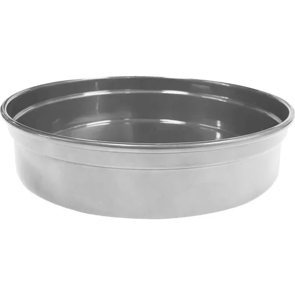Round Bar Tray Aluminium Silver 330x50mm