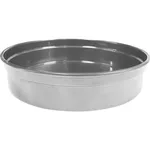 Round Bar Tray Aluminium Silver 330x50mm