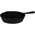 Frypan Cast Iron Round with Spout 190x45mm