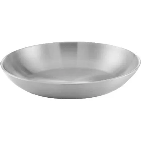 Chef Inox Round Serving/Seafood Bowl Aluminium 180x28mm