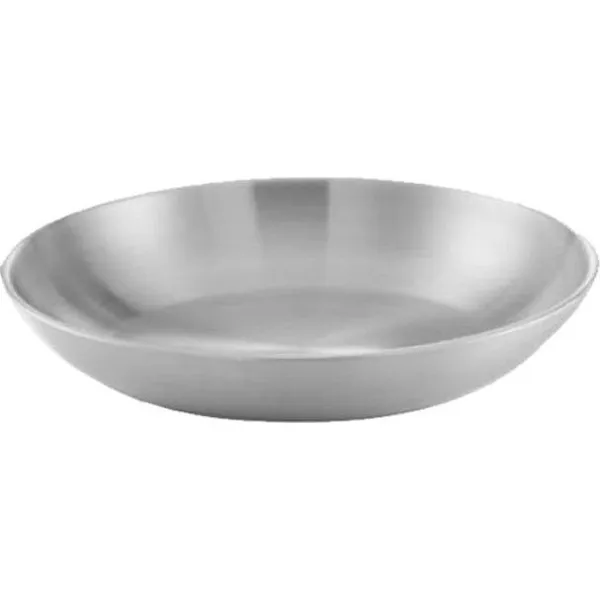 Chef Inox Round Serving/Seafood Bowl Aluminium 260x40mm