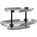 Seafood Stand 2-Tier Stainless Steel / Iron 385x260x195mm