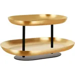 Seafood Stand 2-Tier Brass / Iron 385x260x195mm