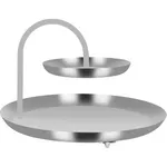 Round Seafood Stand 2-Tier Stainless Steel / Iron 365x255mm