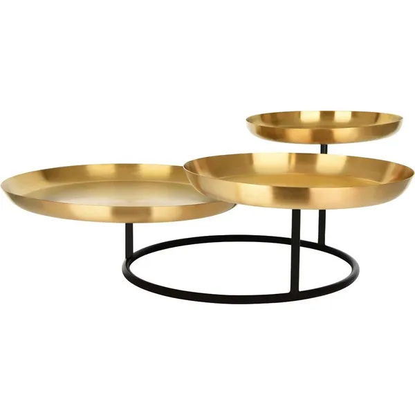 Seafood Stand 3-Tier Brass / Iron 640x560x230mm