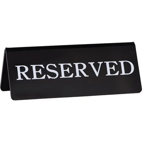 A-Frame Reserve Sign