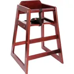 Childrens High Chair Mahogany 513x502x733mm
