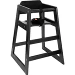 Childrens High Chair Black 513x502x733mm