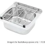 Cleaners Sink Hinged Grate with Wall Mount Bracket