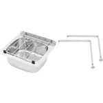 3monkeez Cleaners Sink With Grate & Legs - 31.2ltr  Ab-Cs-L