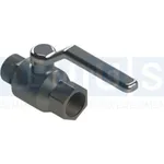 Ball Valve 3/4"M x 3/4"F BSP (20M x 20F) with Handle