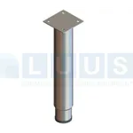 Adjustable Leg SS201 370mm