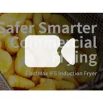 Electmax 700 Series Induction Single Fryer with Splashback IFS7-30L