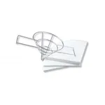 Cone Filter Papers Large (11") (l 280mm X Dia 390mm) [pack 50]
