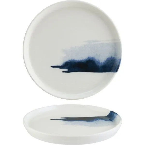 Blue Wave Hygge Round Plate 220mm