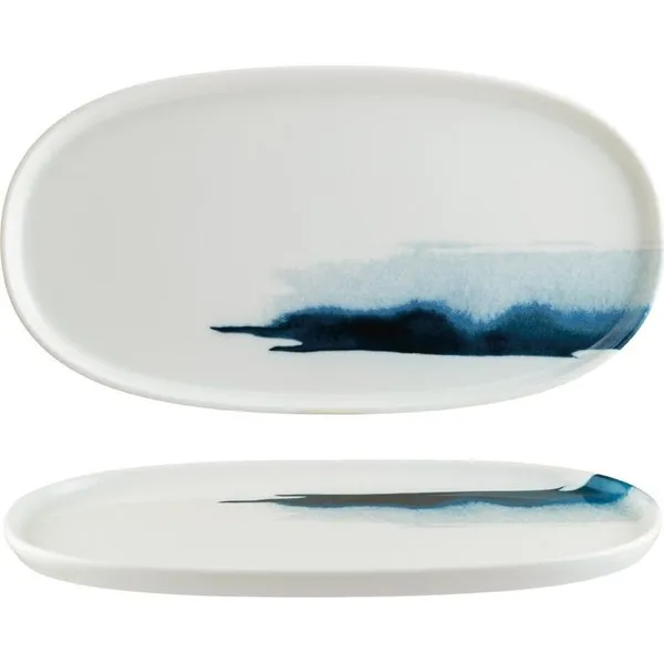 Blue Wave Hygge Oval Platter 300x160x17mm