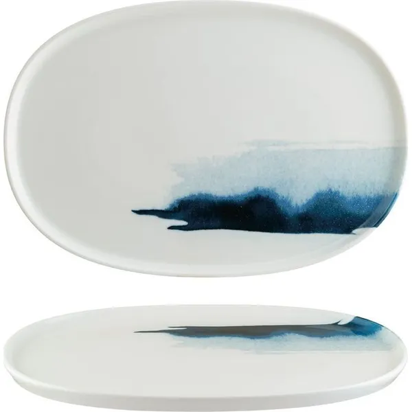 Blue Wave Hygge Oval Platter 340x230x18mm