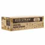 Brown Cocktail Paper Straws [pack 2500]