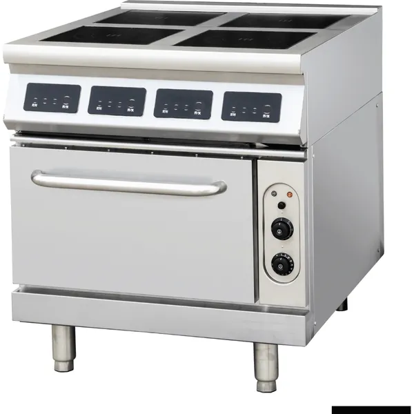 ElectMax induction 4 Burner Cooker with convection oven - IC9-4B