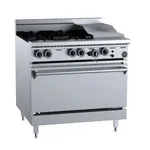 B&s K+ Series Oven With Four Open Burners & 300mm Grill Plate Kov-Sb4-Grp3
