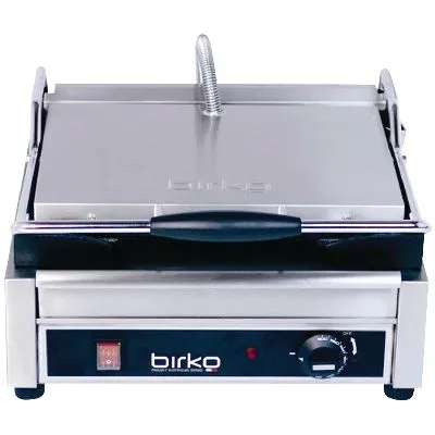 Birko Medium Contact Grill Smooth Plates 1002102 - 370 X 280mm