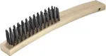 5 Row Stiff Wire Brush - Wood Handle