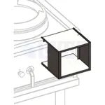 Clip on Shelf - 250mm