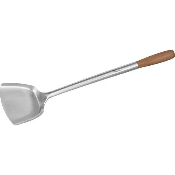 Turner Wok with Wood Handle 390mm