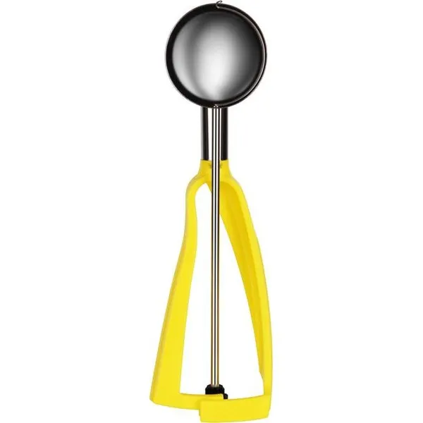 Ice Cream Scoop Yellow Handle No.20 55x235mm