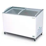 Bromic 352l Display Chest Freezer Angled Glass Top