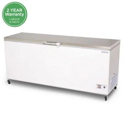 Cf0700ftss Bromic Chest Freezer Hinged Stainless Steel Top 675l