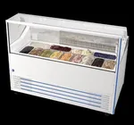 Bromic Delight Gelato Display - 13 Tub