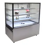 Bromic 4 Tier Cold Food Display Cabinet, 1800mm, Led Lighting, Rear Sliding Doors