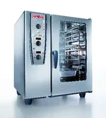 Rational Combimaster Plus – 6 X 1/1 Gn Trays  Capacity: 6 X 1/1 Gn Trays Number Of Meals: 30 -100 Dimensions: 847 W X 776 D X 782 H