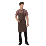 Denver Cross-Back Bib Apron - Chocolate Rust