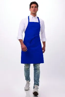 Classic Bib Apron Blue