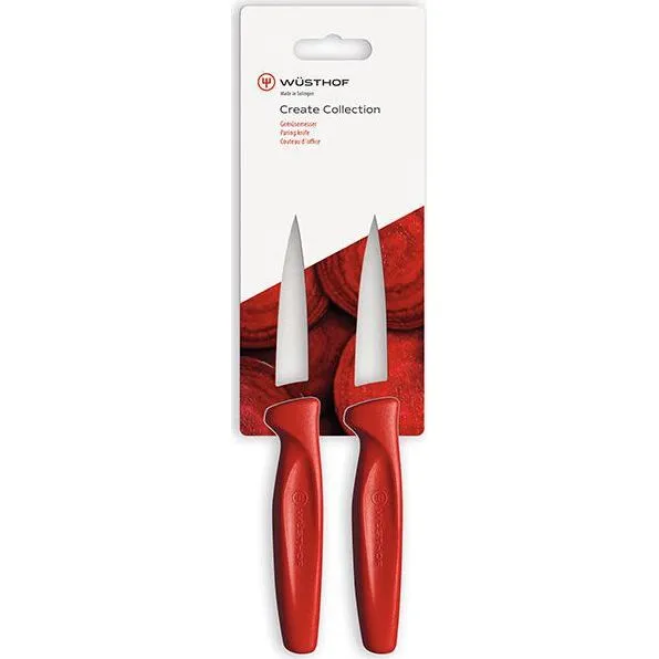 Create Paring Red 8cm 2Pk Hang Sell