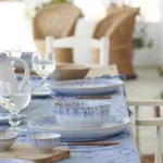 Brisa Ria Blue Round Bowl 158mm / 670ml