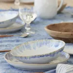 Brisa Ria Blue Round Serving Bowl 235mm / 750ml