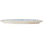 Brisa Ria Blue Oval Plate 243x92mm