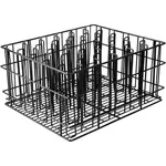 Glass Basket - Pvc Black 30 Compartment