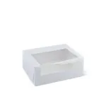 6 Cupcake White Window Box [50 Pack]