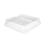 Eco-Products Pla 7" 3-Compartment Taco Tray Lid Fits 330n024s0001 [pack 50 / 300]